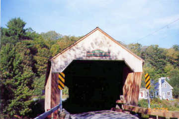 Union Village Bridge. Photo by Liz Keating, September 22, 2005